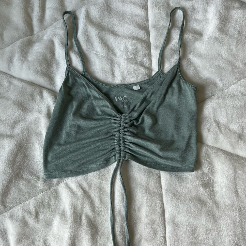 PacSun Sage Green Tank Top